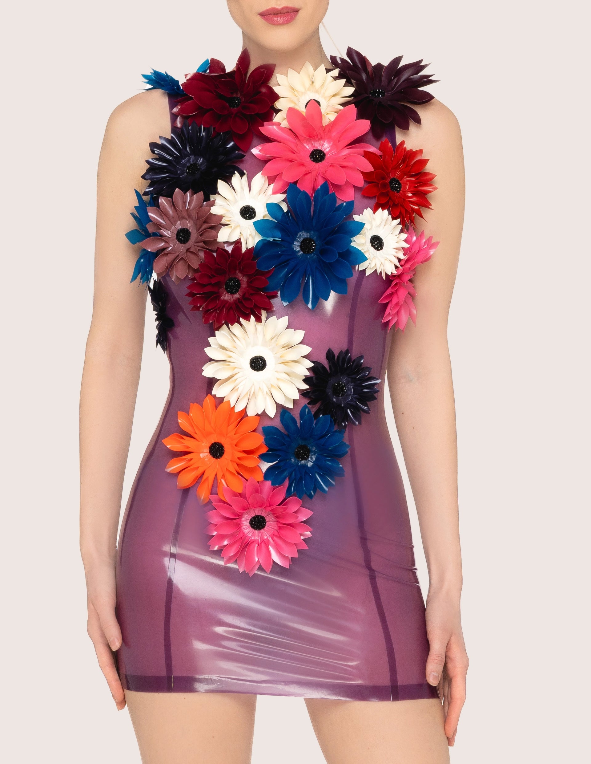 LATEX MINIKLEID - Bloom Bold