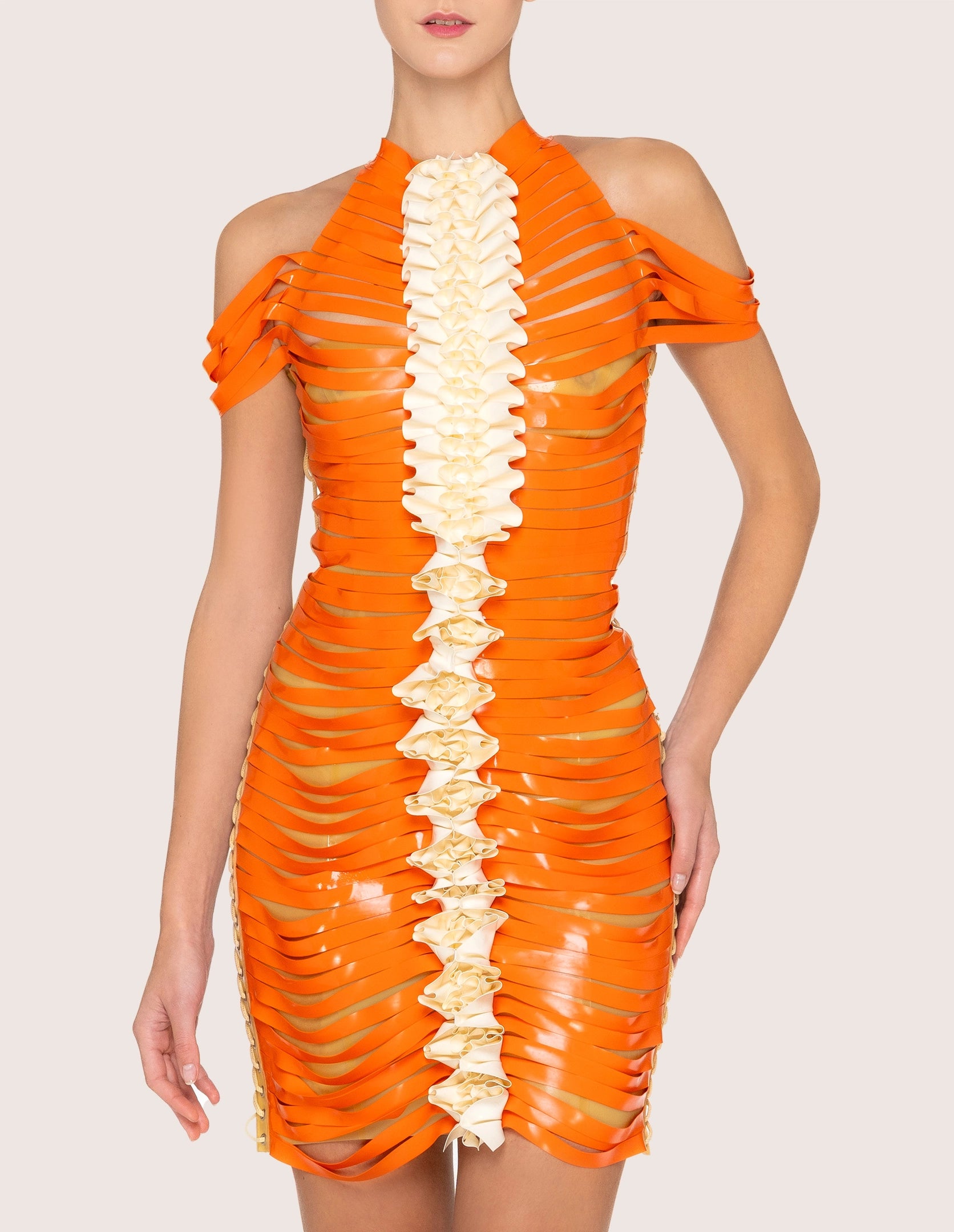 STRIPED LATEX MINI – Cut to Confess