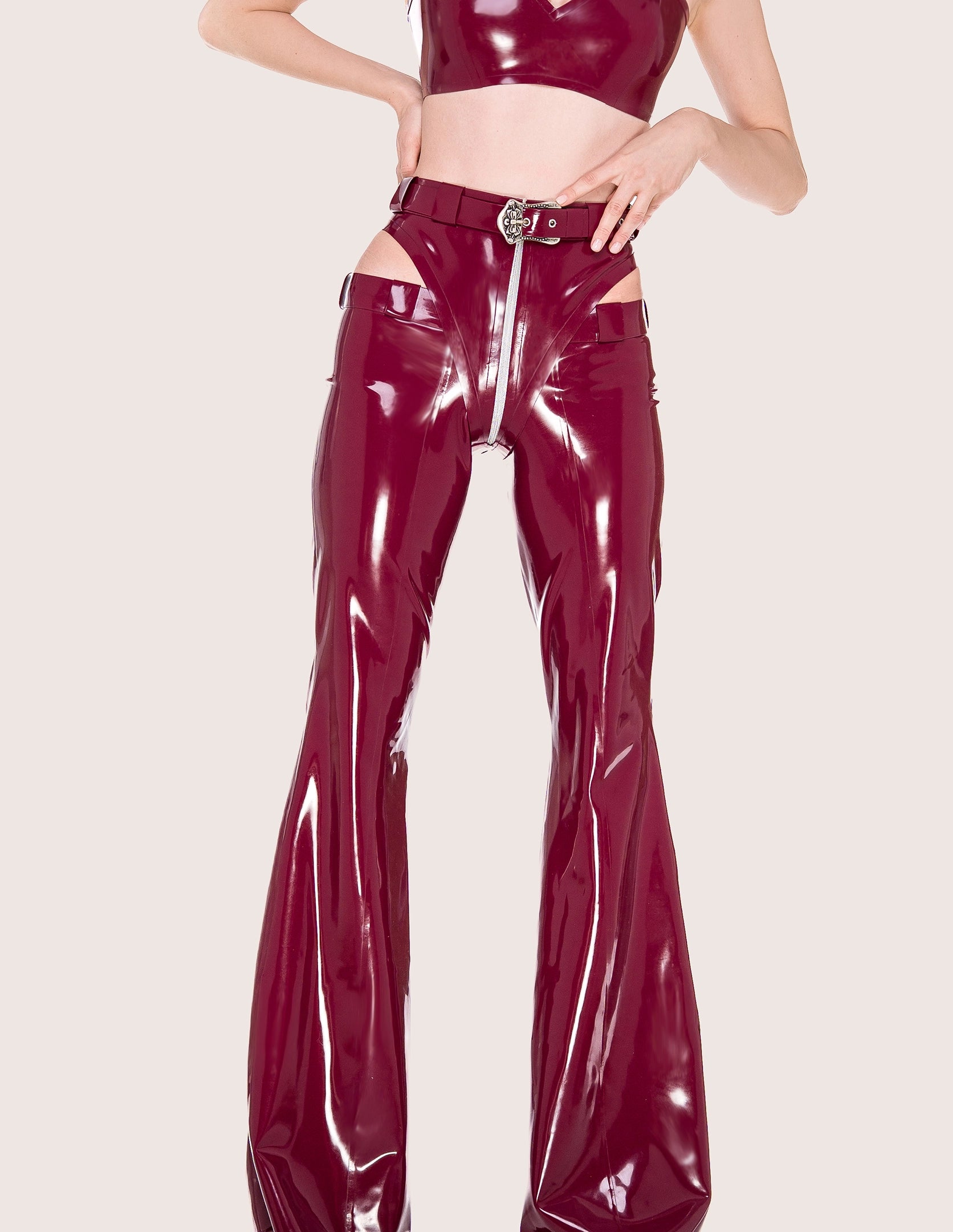 EPIC CUT WAIST FLARE PANTS