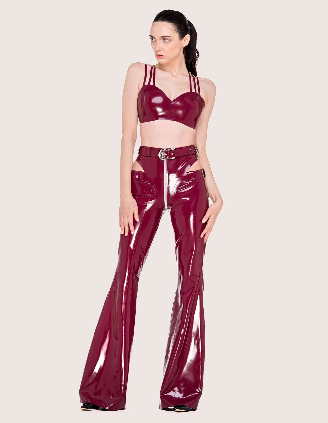 EPIC CUT WAIST FLARE PANTS