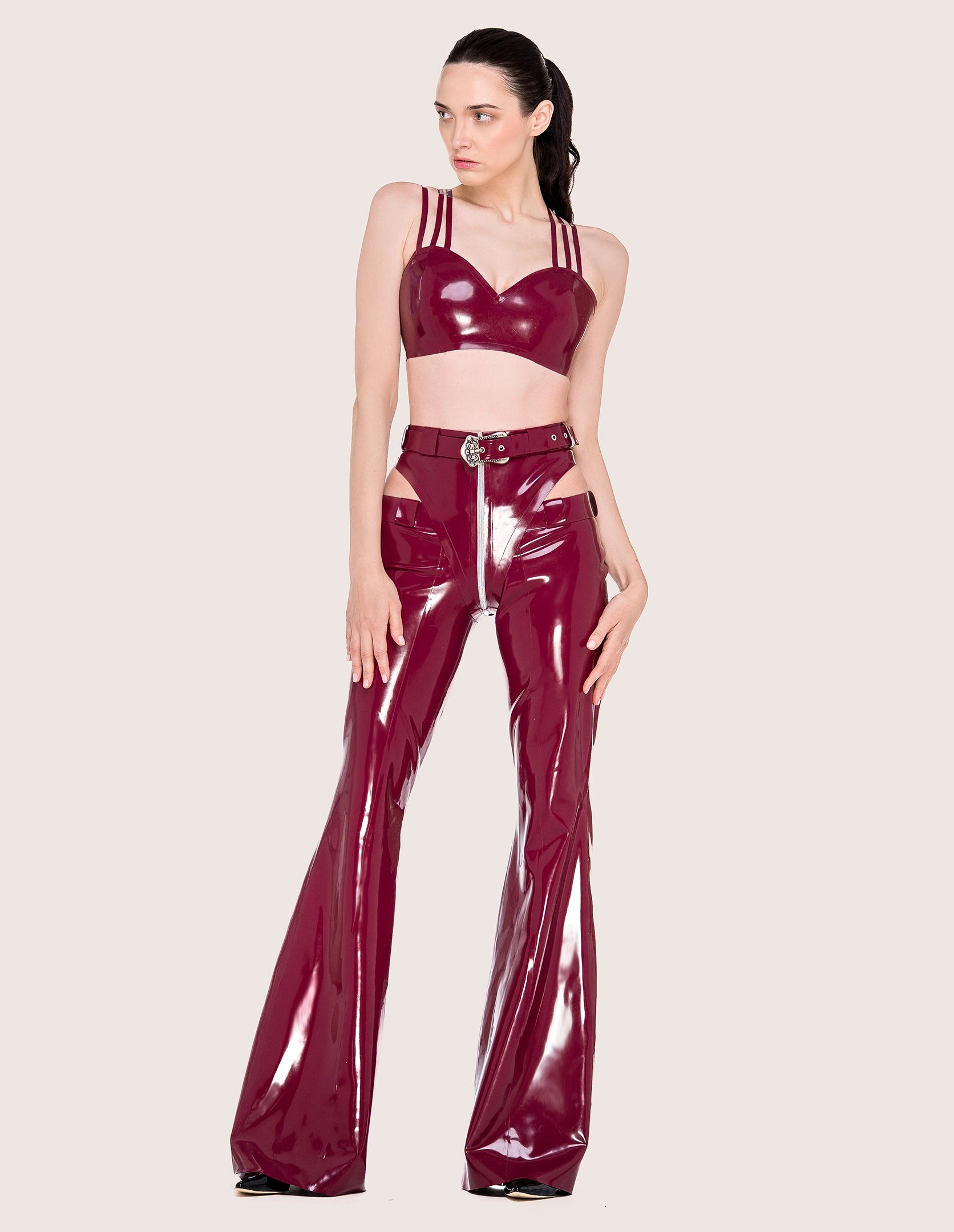 EPIC CUT WAIST FLARE PANTS