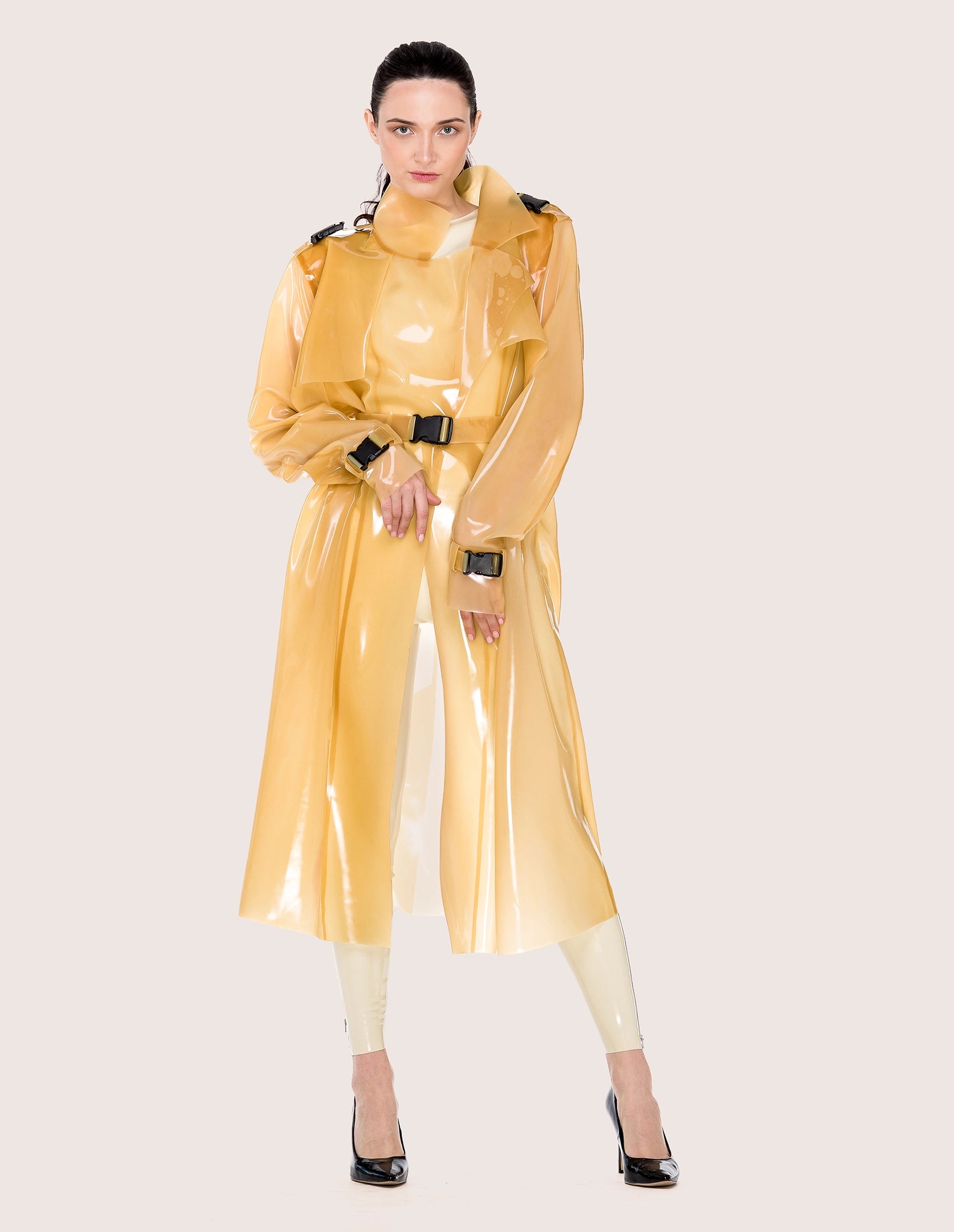 EPIC TRANSPARENT LATEX TRENCH
